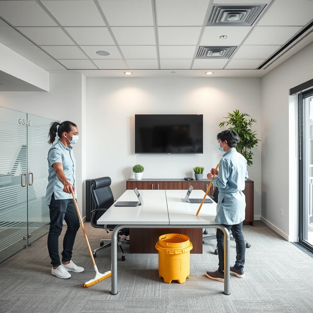 Professional commercial office cleaning service